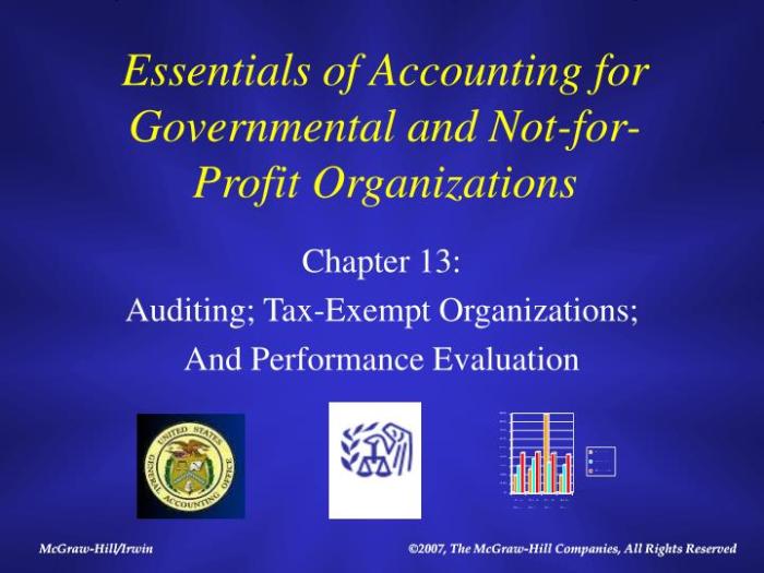 Essentials of accounting for governmental and not for profit organizations